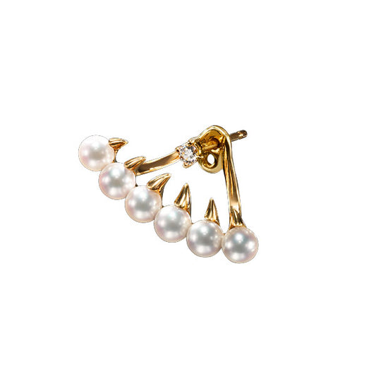 TSQ-067gulper claw earrings