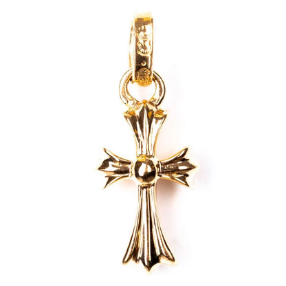 KLX-ES59567043 guest version light gold cross earrings