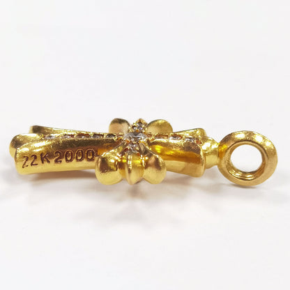 KLX-35200880除扣26.5mm客版满钻十字架（33.5mm）吊坠