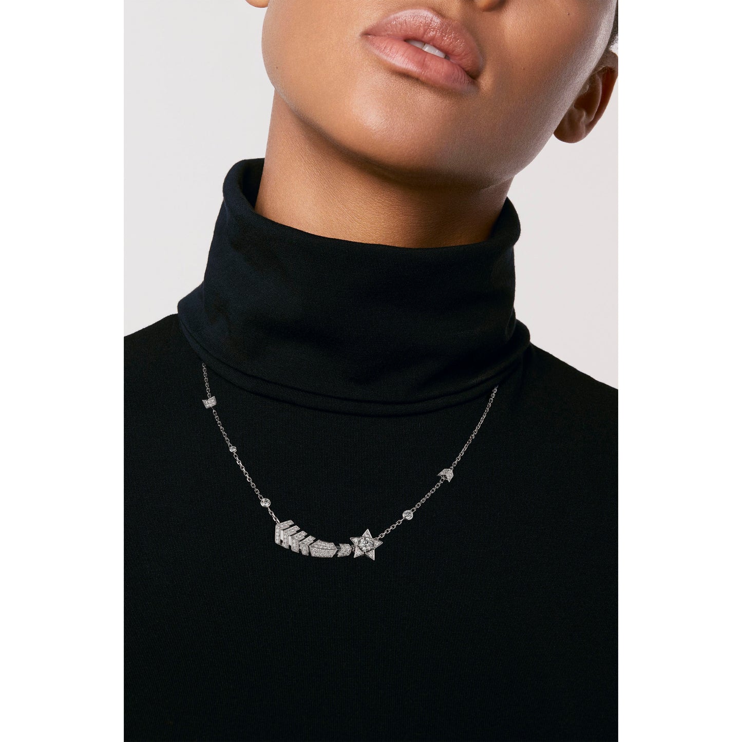 XNE-J11934 Meteor Necklace Brooch