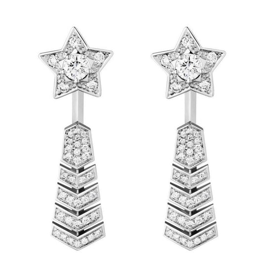 XNE-J11380 star earrings