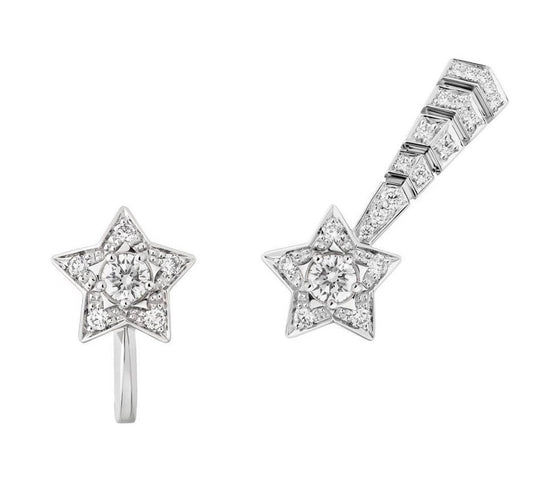 XNE-J11464 star earrings