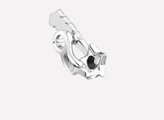 XNE-J11464 star earrings