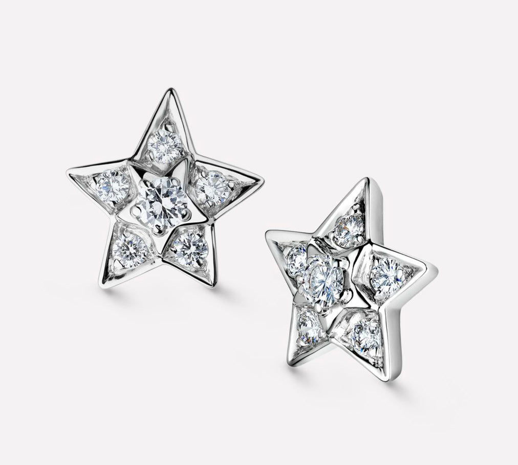 XNE-J0464 star earrings small exquisite style