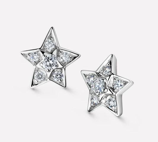 XNE-J0464 star earrings small exquisite style