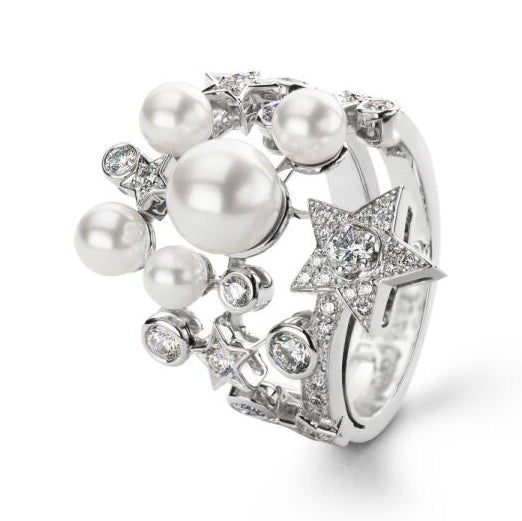XNE-J10213 star pearl ring