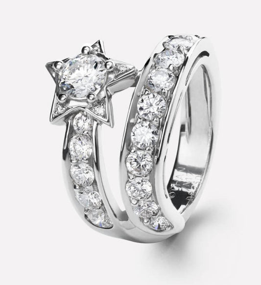 XNE-J1413 star full diamond ring