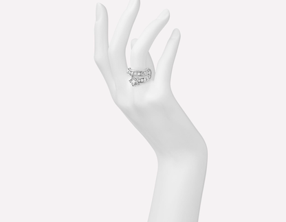 XNE-J1413 star full diamond ring