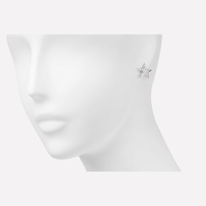 XNE-J1611 15mm star full diamond ear cuff ear clip