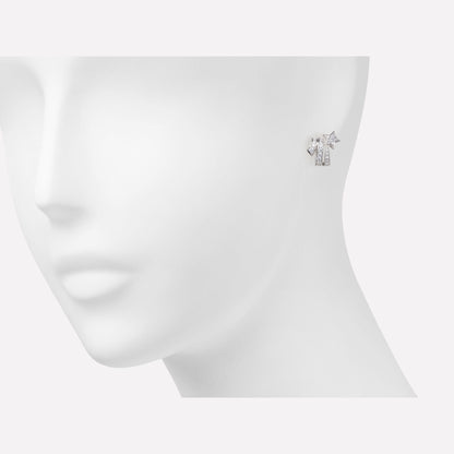 XNE-J10813 star full diamond earrings