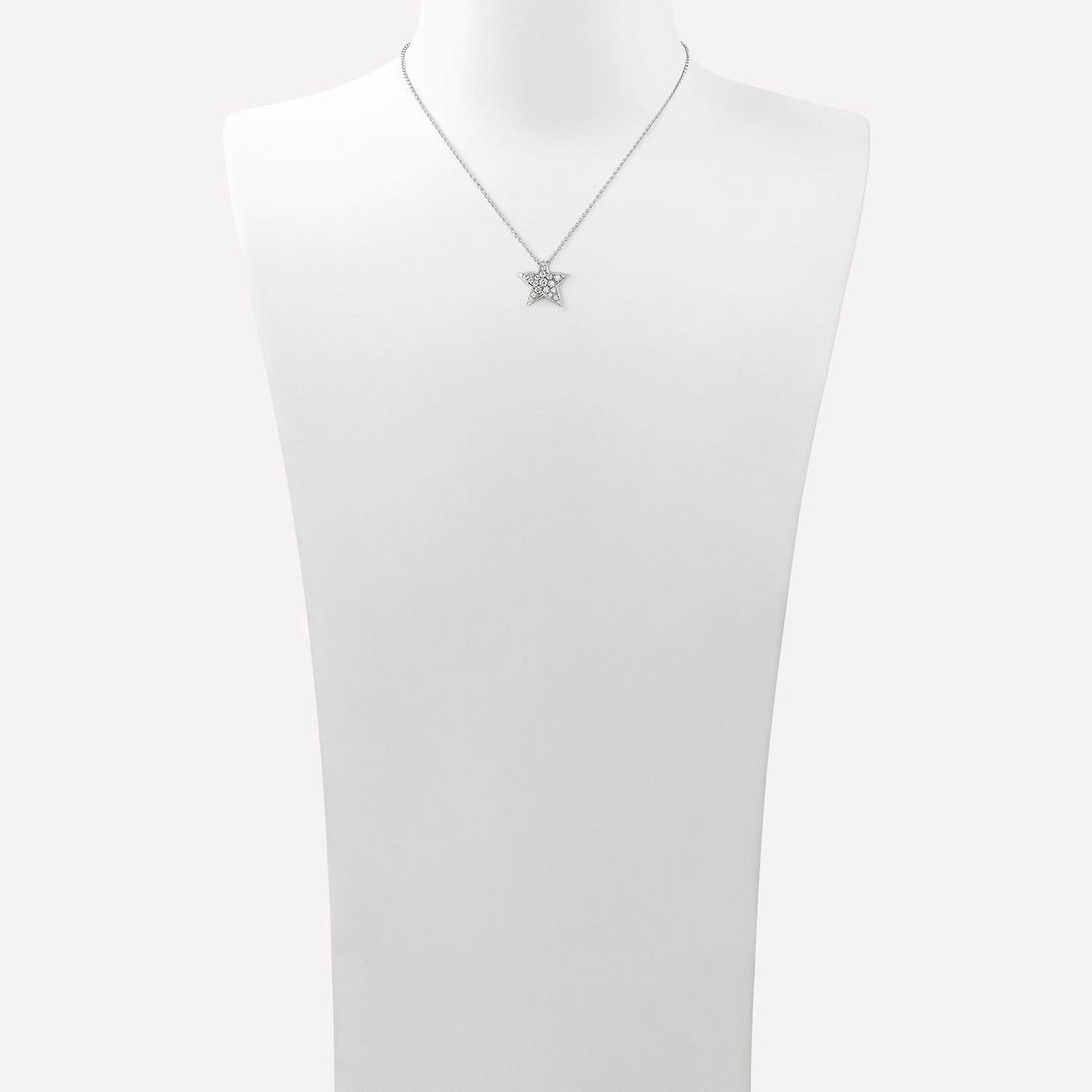 XNE-J0869 17.9mm star diamond pendant