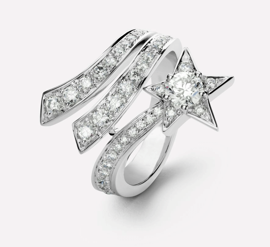 XNE-J2581 star full diamond ring