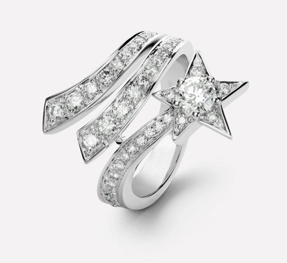 XNE-J2581 star full diamond ring