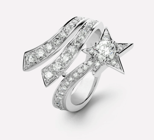 XNE-J2581 star full diamond ring