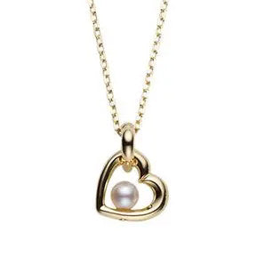 YMB-PP01627K heart-shaped pearl pendant