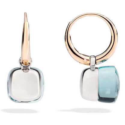 BMLD-OB201O6OI pillow-shaped head candy earrings