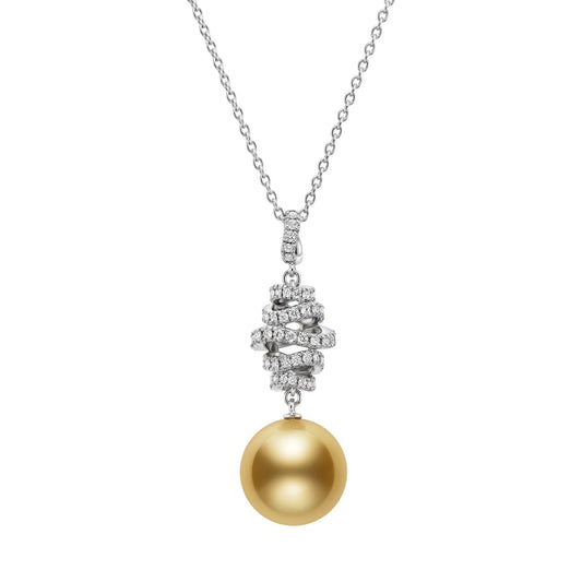 YMB-PHP07171GU line pearl pendant