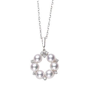 YMB-PP0990MU ring pearl pendant