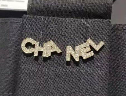 XNE-J20136字母CHANEL耳钉