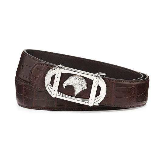 SDF-PDK92971002 single diamond eagle belt buckle
