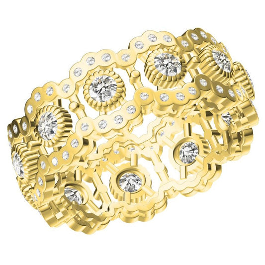 BQLT-JZ932770 hollow surface water wave edge ring