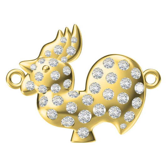 HS-XL7941292 Zodiac Rooster Pendant