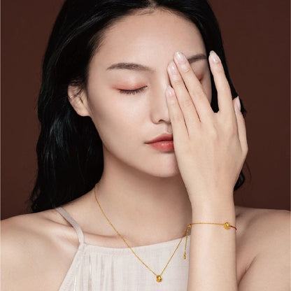 HS-8504768红绳铜钱手链