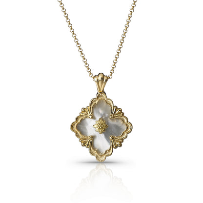 BQLT-XL555790 Opera color pendant, European four-leaf clover, ling-shaped flower