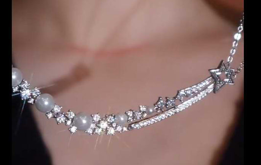 XNE-J27015 star pearl necklace