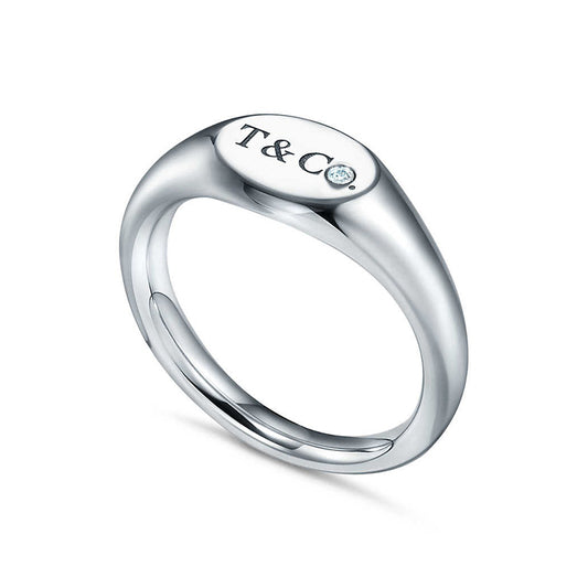 TIF16367006 oval signet ring