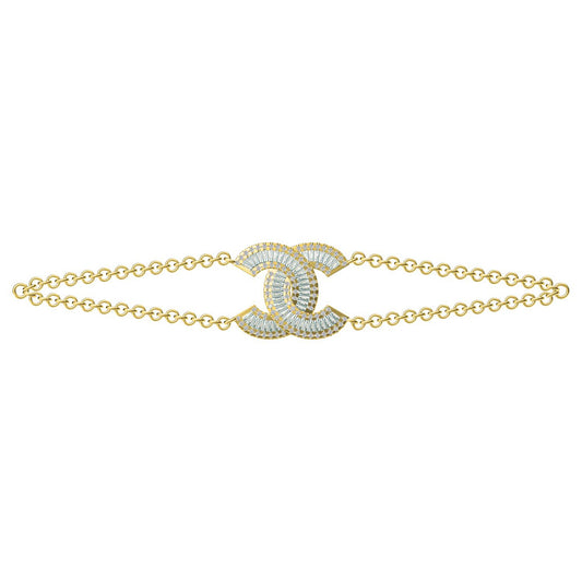 XNE-CN411610 Double C Bracelet