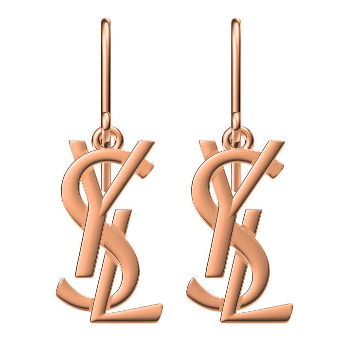 YSL-685116光金字母YSL耳钩