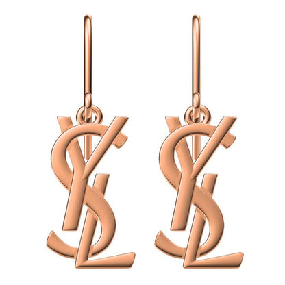 YSL-685116光金字母YSL耳钩