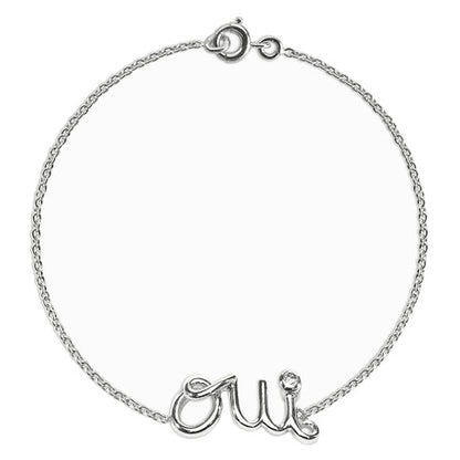 DA-JOUI95004 letter bracelet single diamond