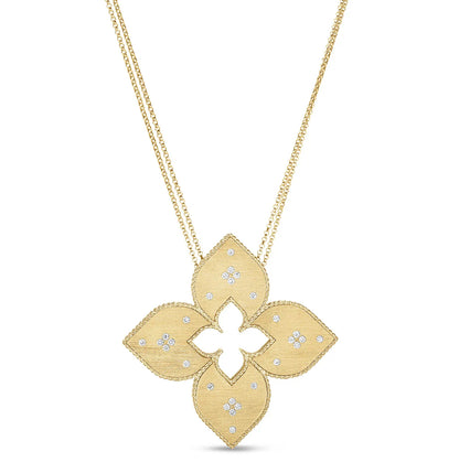 LBT-ADR777CL1246扭绳四叶草金片吊坠50x50MM