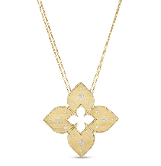 LBT-ADR777CL1246扭绳四叶草金片吊坠50x50MM