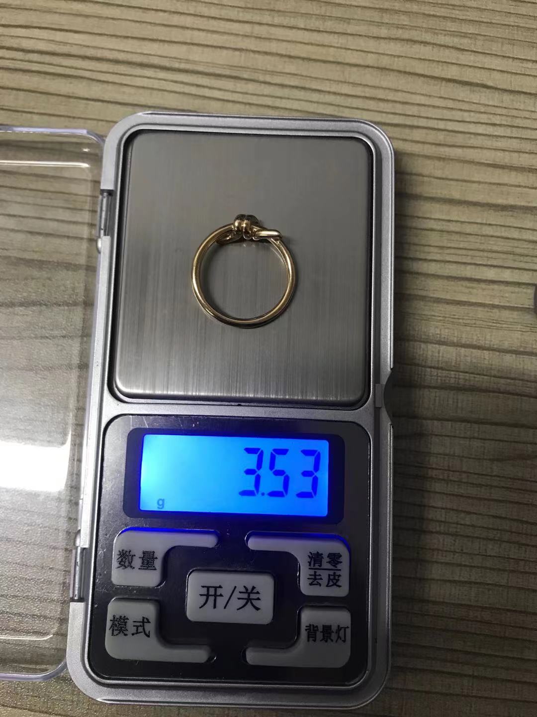 TIF31558600光金单圈扭绳戒指（客版）