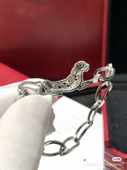 KDY-N6707115 sideways muscle leopard bracelet