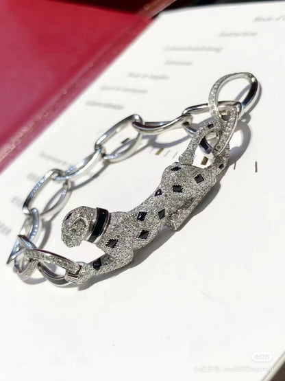 KDY-N6707115 sideways muscle leopard bracelet