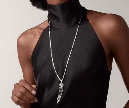 KDY-B8031197 leopard head side agate large necklace (total chain length 24 inches)