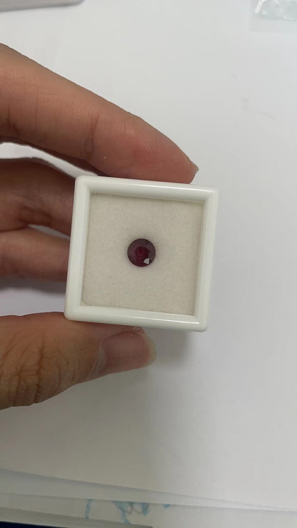 BQLT-JZ569278 Round Sapphire Colorful Ring