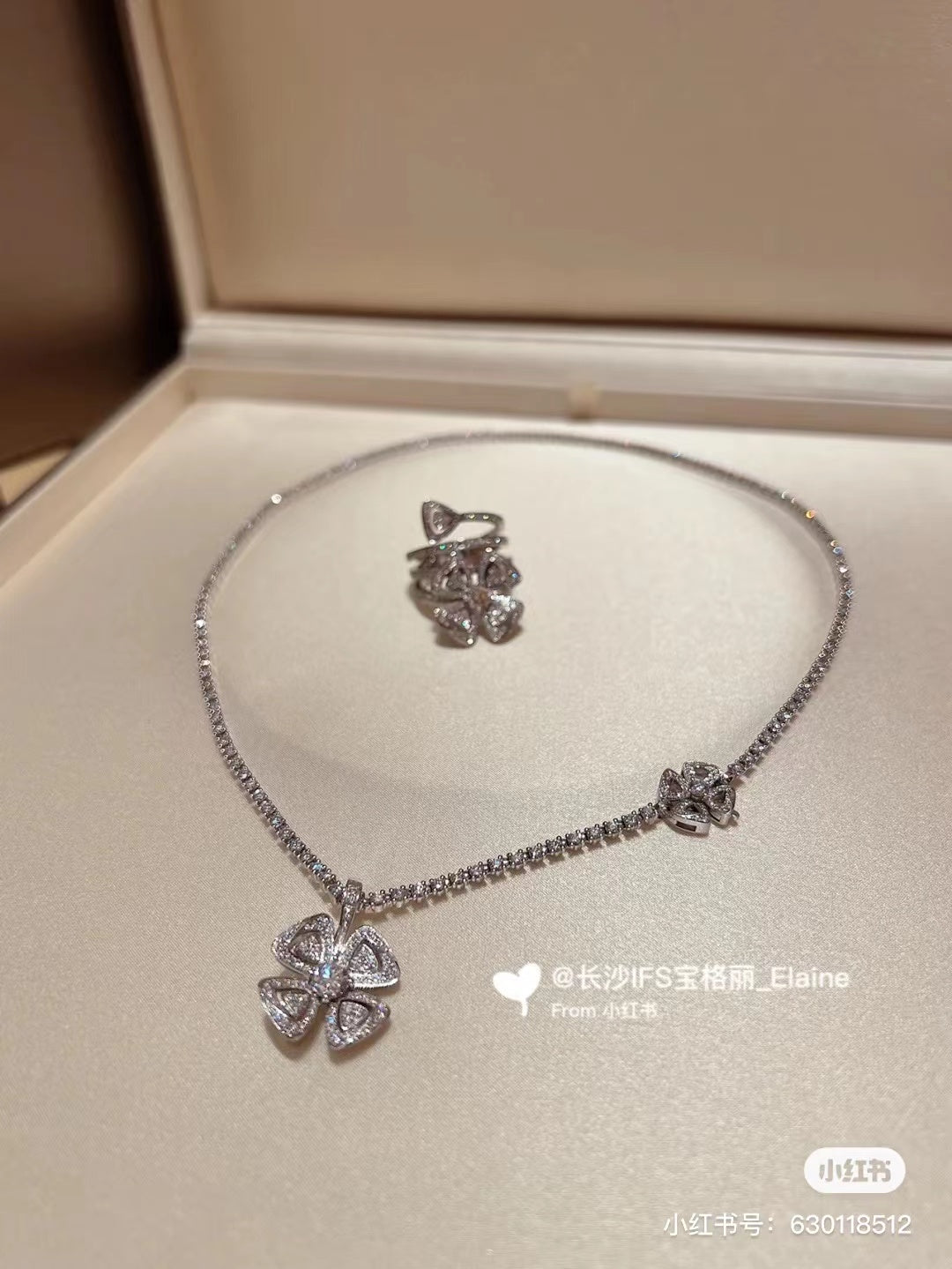 BGL-358351三角花形扇子风车四瓣花项链胸针两用