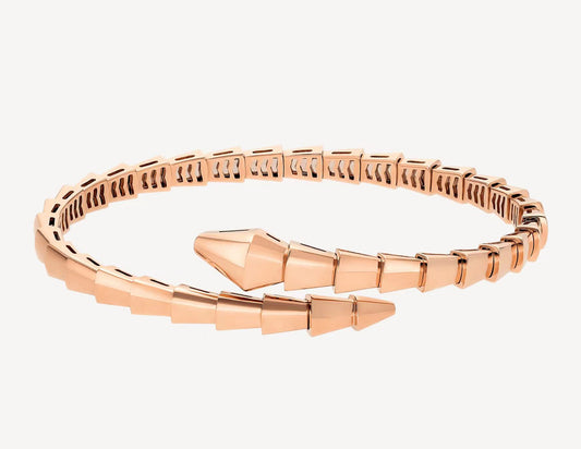 BGL-BR859736 light gold narrow snake bracelet (guest version)