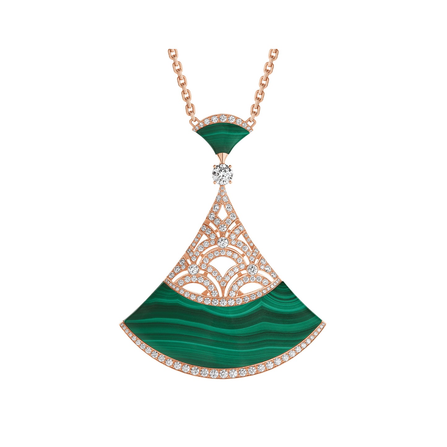 BGL-358222 Middle East exclusive special edition fan-shaped necklace
