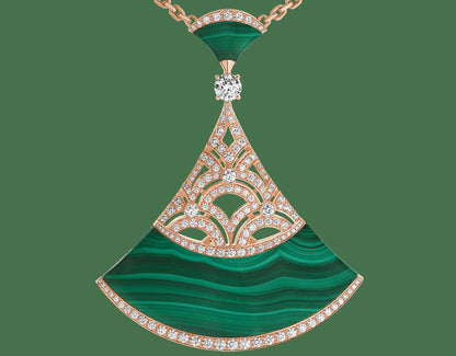 BGL-358222 Middle East exclusive special edition fan-shaped necklace