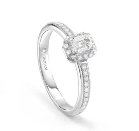 DMY-20091064 octagonal four-claw stone ring