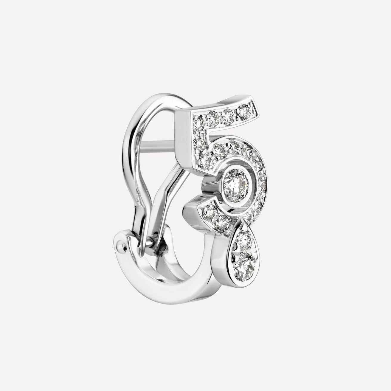 XNE-J12200 single earring 5-word ear clip (guest version)