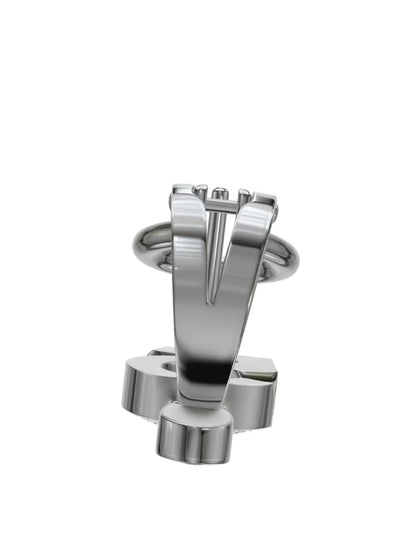 XNE-J12200 single earring 5-word ear clip (guest version)