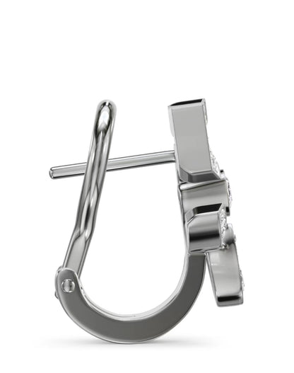 XNE-J12200 single earring 5-word ear clip (guest version)