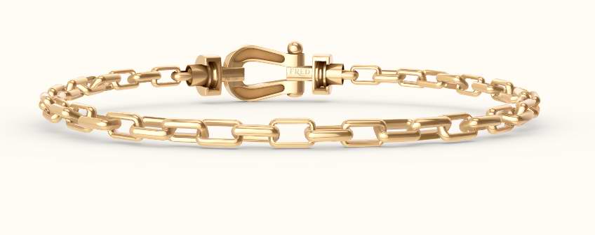 FLD-0B0071-6B1109 medium rope head full of diamond bracelet